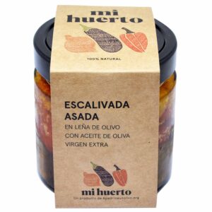 ESCALIVADA ASADA EN LEÑA DE OLIVO CON ACEITE DE OLIVA VIRGEN EXTRA