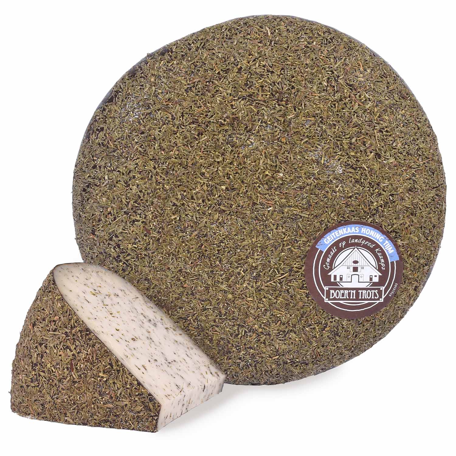 QUESO DE CABRA (50% M.G./E.S.) CON MIEL Y TOMILLO