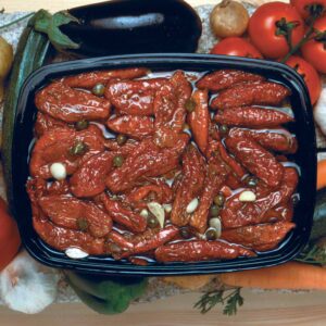 POMODORI SECCHI: TOMATES SECOS EN ACEITE