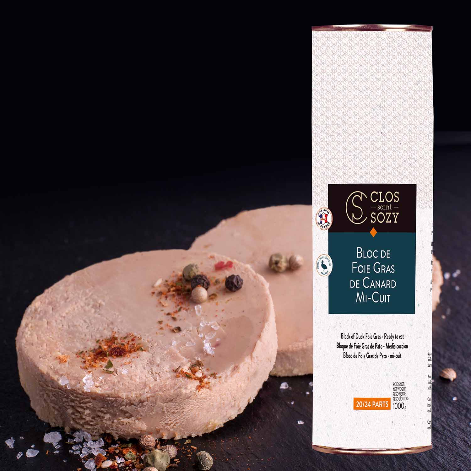 BLOC FOIE GRAS DE PATO MI-CUIT