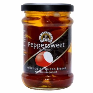 PIMIENTOS-PEPPERSWEET RELLENOS QUESO FRESCO EN ACEITE