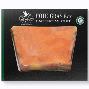 FOIE GRAS DE PATO ENTERO MI-CUIT