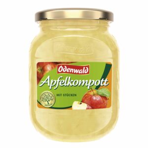 COMPOTA DE MANZANA CON TROPEZONES