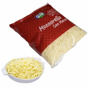 MOZZARELLA SAN MARCO (35% M.G./E.S.) RALLADA EN 4 mm