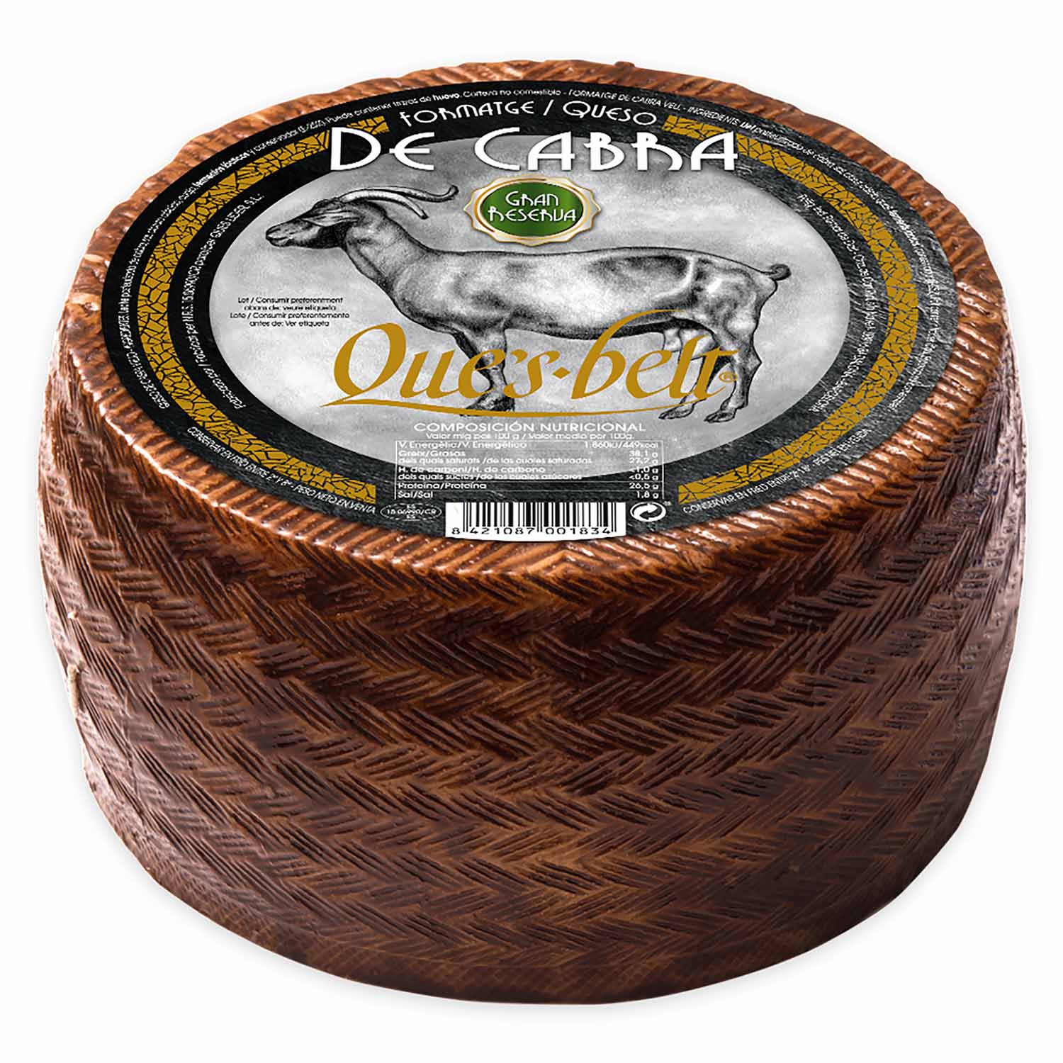 QUESO DE CABRA GRAN RESERVA (51% M.G./E.S.)