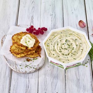 PETRELLA: QUESO FRESCO CON CEBOLLINO 24% M.G.