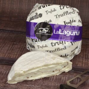 LA LAGUNA: QUESO MADURADO DE CABRA (45 % M.G./E.S.) CON TRUFA NEGRA DE INVIERNO