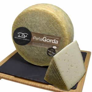 PEÑA GORDA: QUESO CURADO DE CABRA CON LECHE CRUDA (50% M.G./E.S)