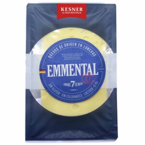 QUESO EMMENTAL en lonchas 45% M.G./E.S.
