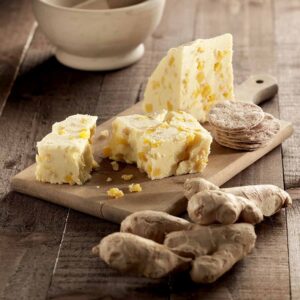 FESTIVAL: WHITE STILTON DOP CON MANGO Y JENGIBRE 39% M.G./E.S.