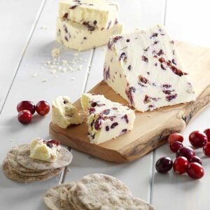 SCARLET: WHITE STILTON DOP CON ARÁNDANOS ROJOS 49% M.G./E.S.