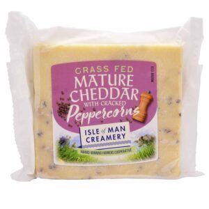 QUESO CHEDDAR MATURE (50% M.G./E.S.) CON PIMIENTA NEGRA