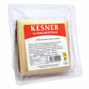 QUESO DE OVEJA CURADO YA CORTADO (53% M.G./E.S.)