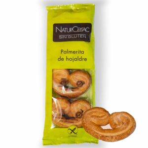 PALMERITA DE HOJALDRE SIN GLUTEN