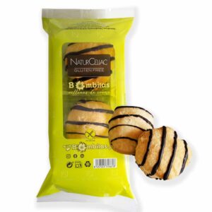 BOMBITAS RELLENAS DE CREMA SIN GLUTEN