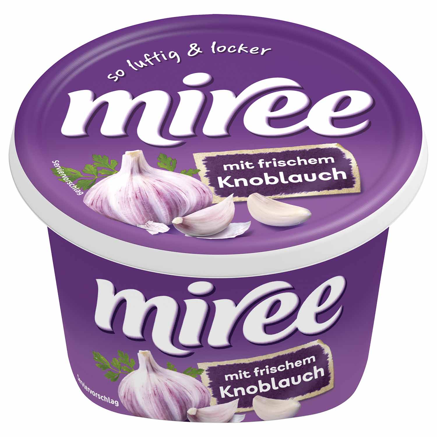 QUESO MIREE (65%M.G./E.S.) CON AJO