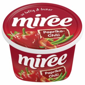 QUESO UNTAR MIREE (65% M.G./E.S) CON PIMIENTO Y CHILI