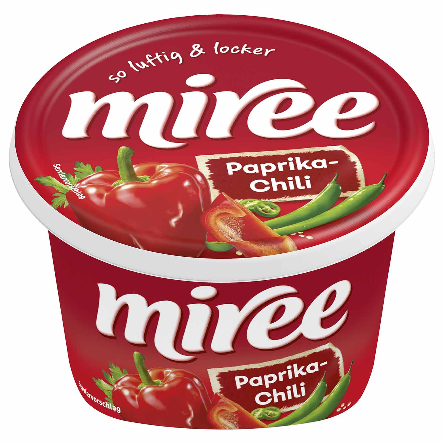 QUESO UNTAR MIREE (65% M.G./E.S) CON PIMIENTO Y CHILI