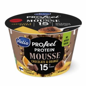 MOUSSE BICAPA CHOCOLATE Y NARANJA 15 G PROTEÍNA PROFEEL.