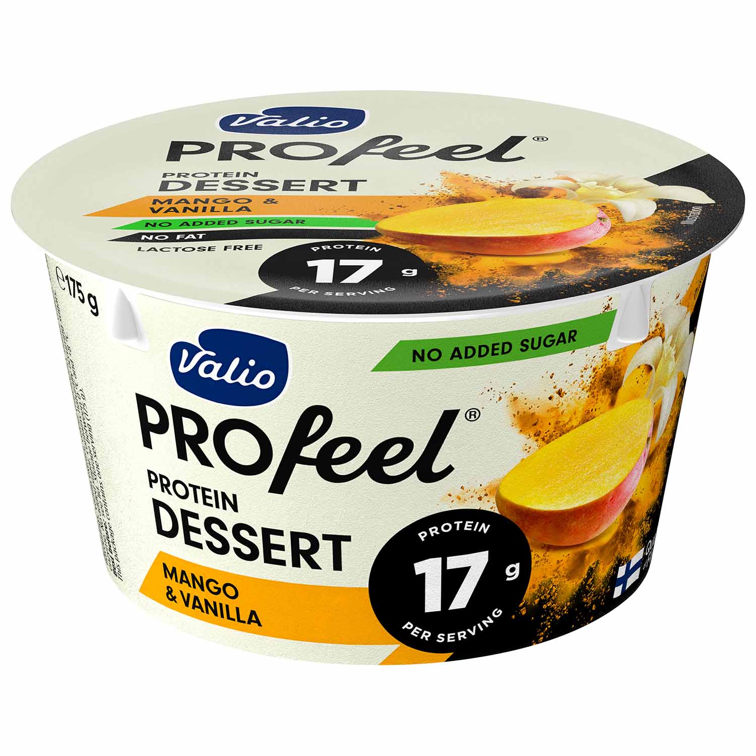QUARK CON 17 g PROTEÍNA MANGO Y VAINILLA PROFEEL