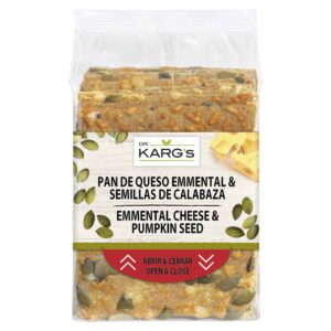 PAN CRUJIENTE DE QUESO Y SEMILLAS DE CALABAZA