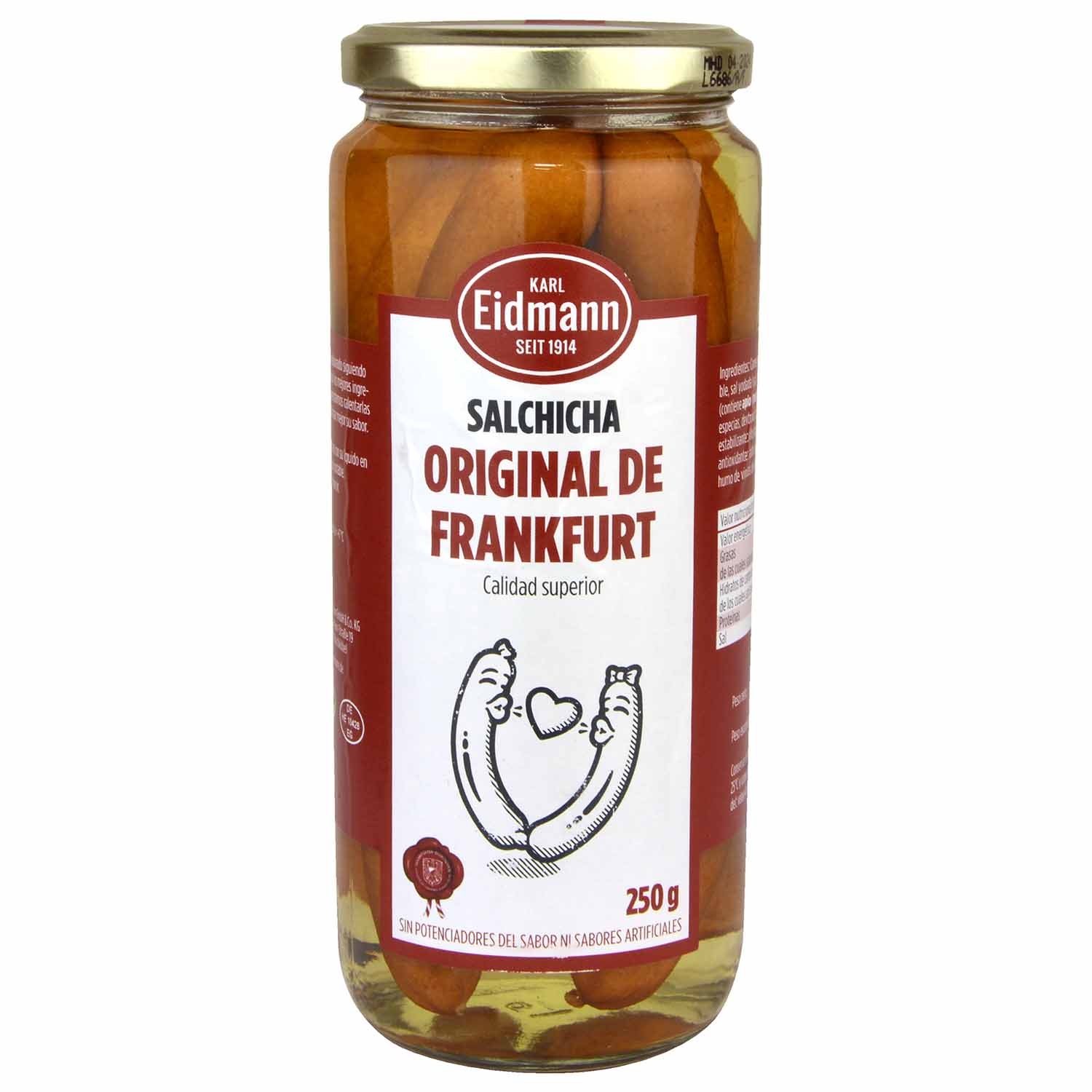 SALCHICHA ORIGINAL FRANKFURTER EN TRIPA NATURAL