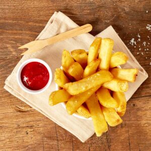PATATAS FRITAS CON PIEL