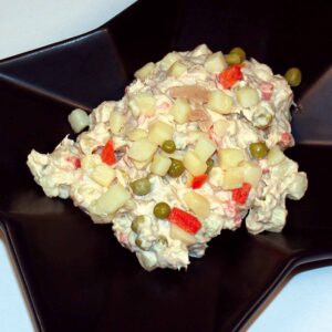 ENSALADA RUSA DE PATATAS CON ATÚN