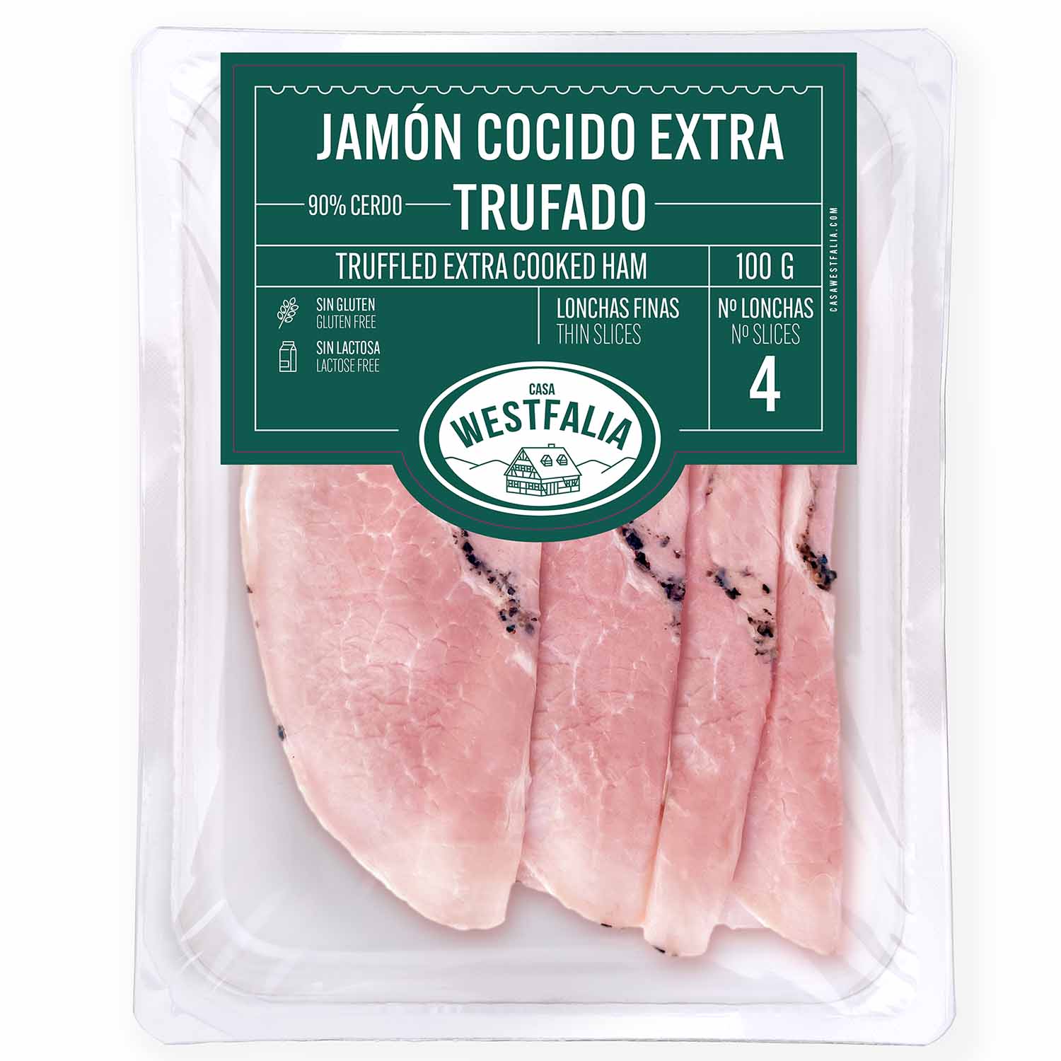 JAMÓN COCIDO EXTRA TRUFADO