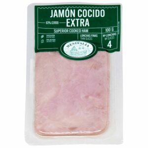 JAMON COCIDO EXTRA. LONCHEADO 100 g