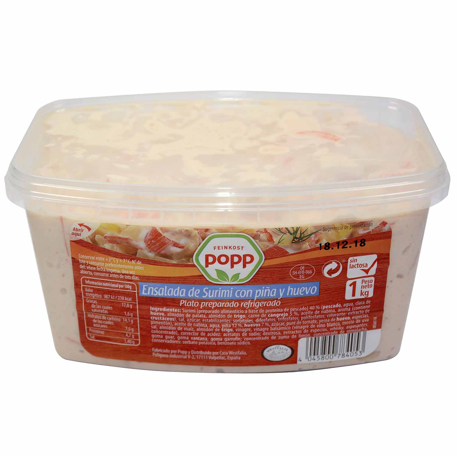 ENSALADA DE CANGREJO