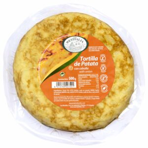 TORTILLA DE PATATA CON CEBOLLA