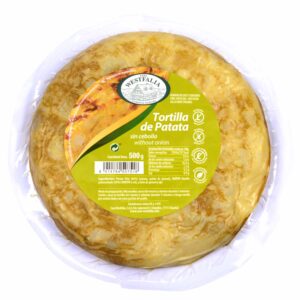 TORTILLA DE PATATAS SIN CEBOLLA