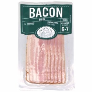 BACON SIN CORTEZA NI TERNILLAS. SABOR AHUMADO