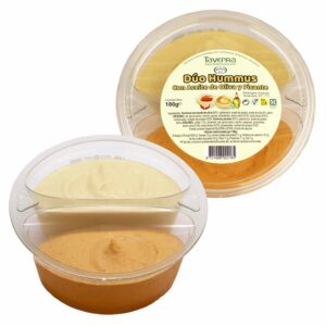 DÚO HUMMUS: c/ ACEITE OLIVA y PICANTE
