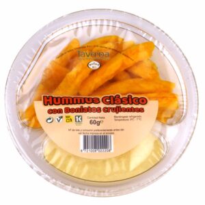 DÚO:HUMMUS CLÁSICO y PALITOS BONIATO CRUJIENTE