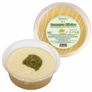 HUMMUS TOPPING PESTO VERDE.