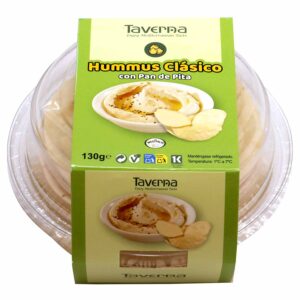 DÚO: HUMMUS CLÁSICO y PAN de PITA.