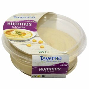 HUMMUS CLÁSICO. PURÉ VEGETARIANO DE GARBANZOS