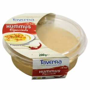 HUMMUS ESPECIADO. PURÉ VEGETARIANO DE GARBANZOS