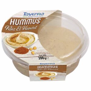 HUMMUS RAS EL HANOUT PURÉ VEGETARIANO DE GARBANZOS