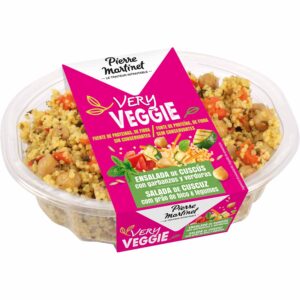ENSALADA de CUSCÚS con GARBANZOS y VERDURAS