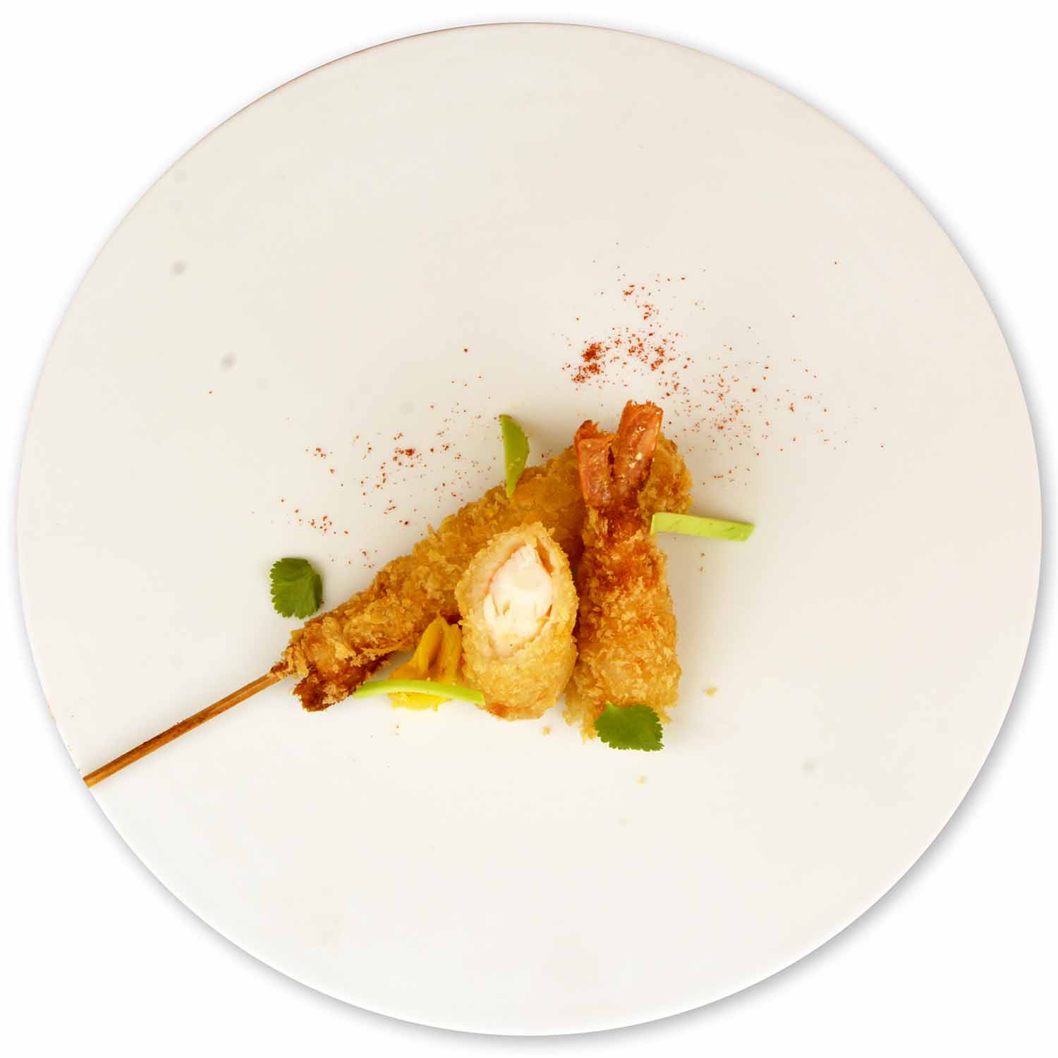 PINCHO DE LANGOSTINO REBOZADO