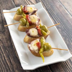 GILDA DE PULPO CON PICANTE EN ACEITE