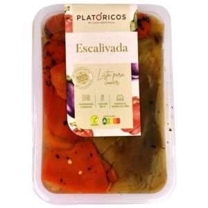 ESCALIVADA ASADA al HORNO de LEÑA.