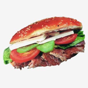 KEBAB CARNE ASADA LONCHEADA TERNERA Y CORDERO ULTRACONGELADO