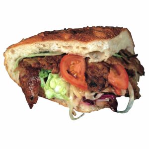 KEBAB DE CARNE ASADA Y LONCHEADA DE POLLO ULTRACONGELADO