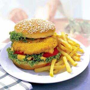 CRISPY CHICKEN BURGER