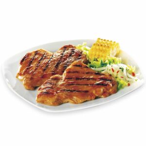 CONTRAMUSLOS DE POLLO DESHUESADO A LA BARBACOA. PRECOCINADO.