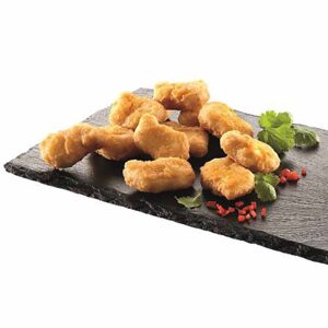 NUGGETS de POLLO REBOZADOS congelados.